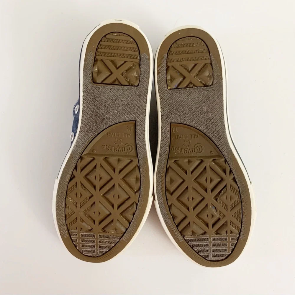 ▪️Converse Kid's Unisex Navy Blue CTAS Sneakers ~ 13
